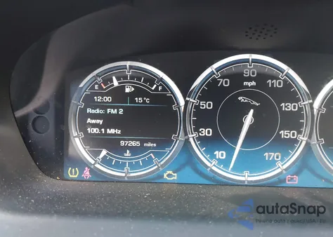 2012 Jaguar Xj Xjl Portfolio из США, поврежденный, VIN SAJWA2GB0CLV24201